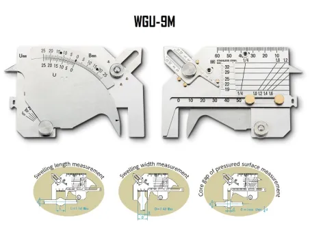 Welding Gauge Wgu 9m Niigata Seiki Sk Nasional Makmur Sejahtera